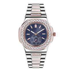 Mens Fashion Alloy  Luxury Brand Diamond Gifts Watches