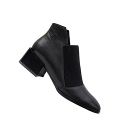 Cowhide Single Shoes Women New Four Seasons Versatile